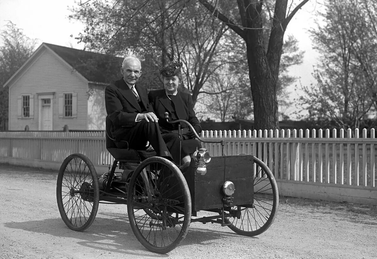 1000 и 1 автомобиль. Ford Quadricycle 1896.