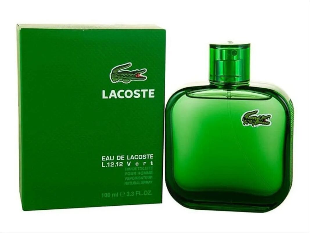 Лакоста мужские отзывы. Lacoste духи мужские зеленые l.12. Туалетная вода Lacoste l.12.12 Green. Lacoste мужские 12.12.12 зелёной упаковке. Духи Lacoste Green 27.16.