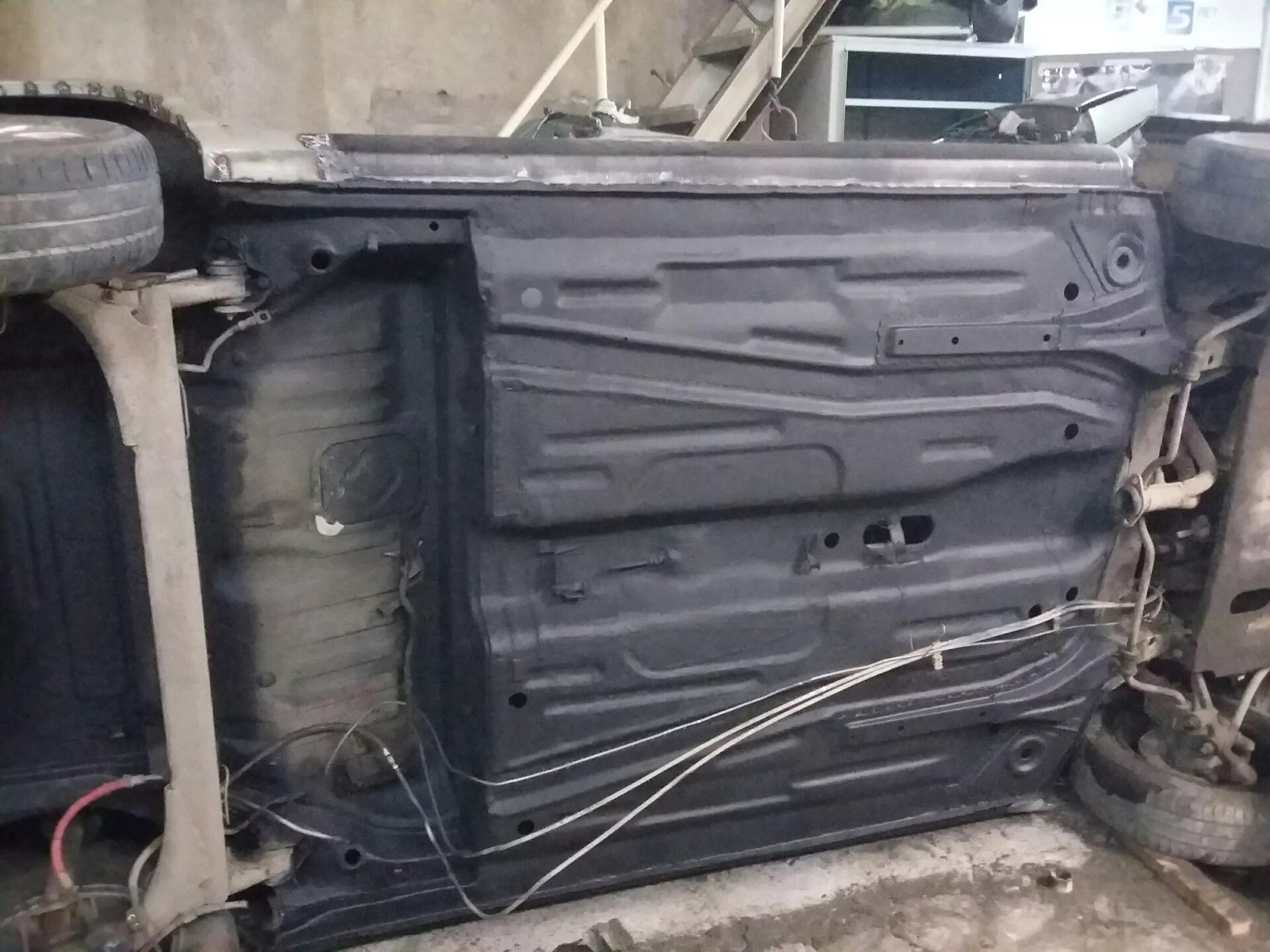 Как поменять дно ваз 2110 Кузовные дела, замена днища Lada 2110, 2,3 л, 1999 года кузовной ремонт DRIVE2