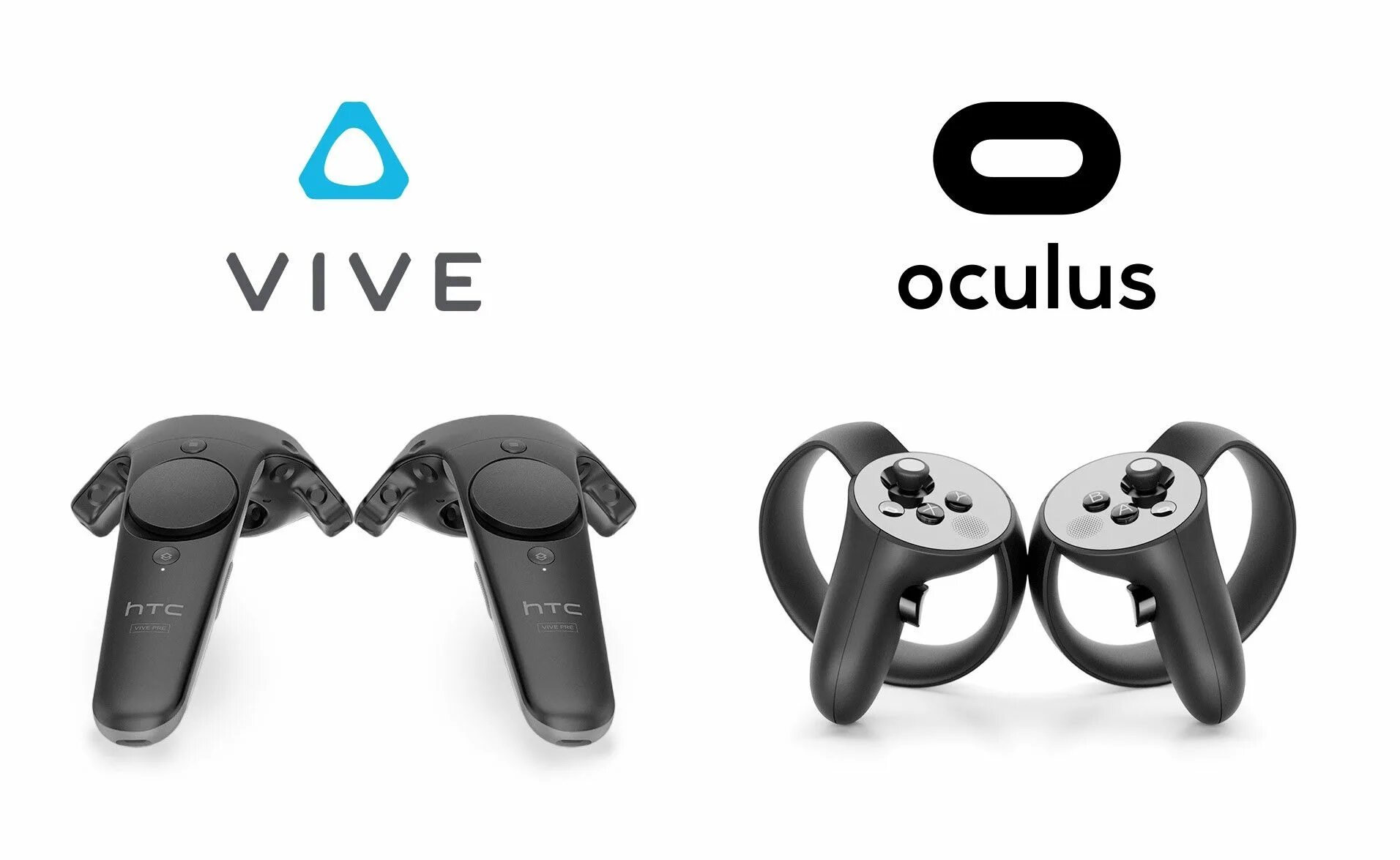 Vr touch. Oculus Rift и HTC Vive. HTC Vive Motion Controller. Oculus Rift s контроллеры. HTC Oculus Rift.