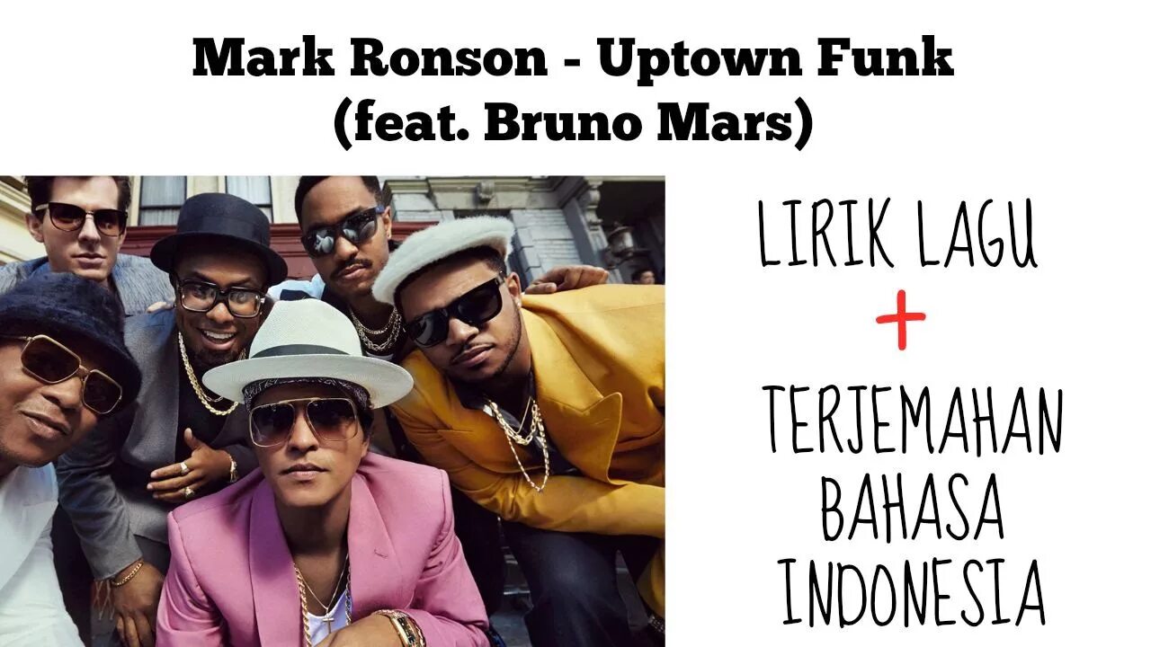 Uptown Funk ft Bruno Mars. Mark Ronson Bruno Mars. Uptown funk feat
