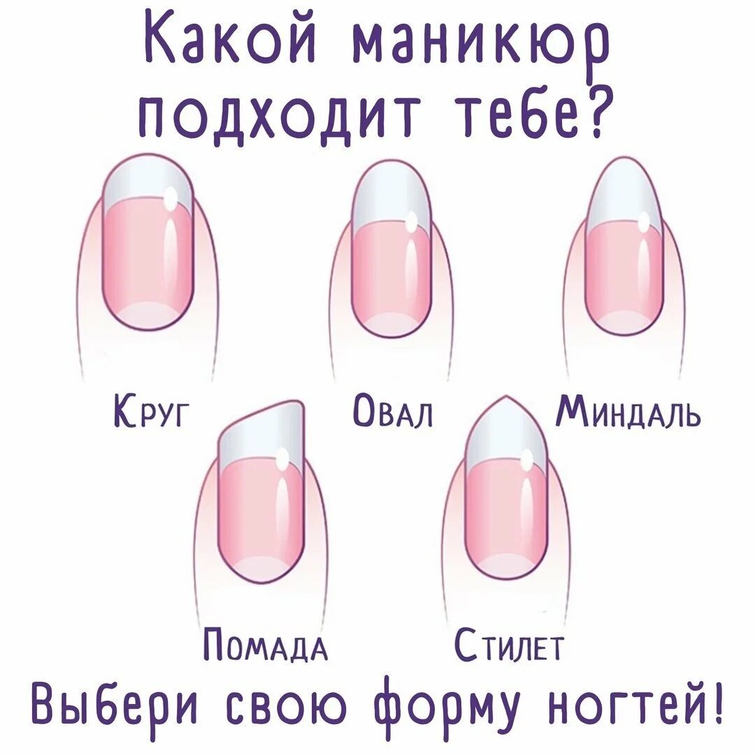 Какие ногти подойдут
