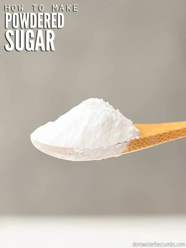Powdered sugar