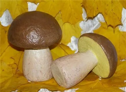 Сделать грибочки своими руками