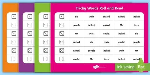 Tricky words