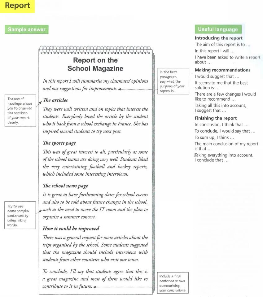 Report topics. Report примеры на английском. Эссе английский FCE. Report FCE примеры. Writing английский Report.