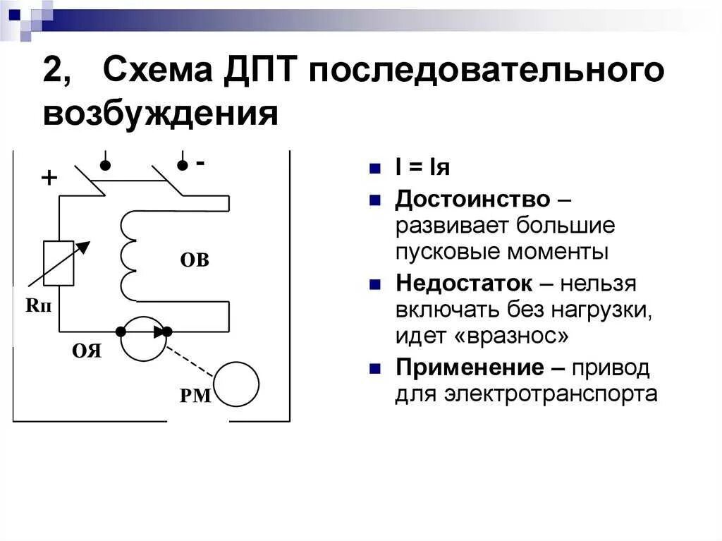 Двигатель постоянного тока с последовательным возбуждением схема. Схема подключения ДПТ С последовательным возбуждением. Схема последовательного пуска электродвигателя. Схема подключения постоянного электродвигателя. Схема электромотора