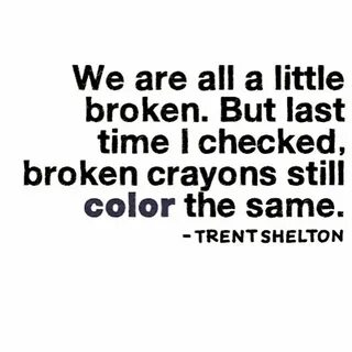Broke but not broken