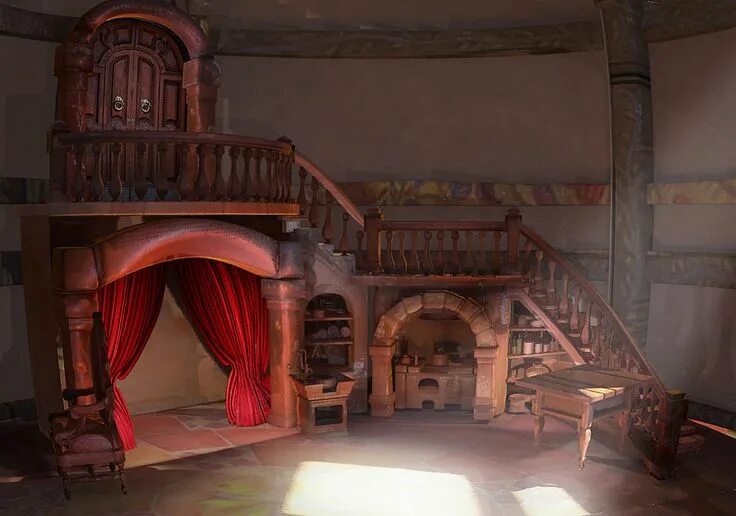 Как выглядит дом рапунцель Rapunzel concept art Tangled concept art, Disney concept art, Concept art