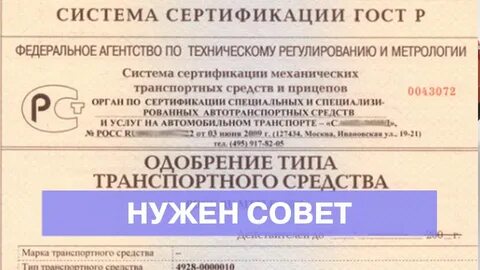 П 1 транспортного средства