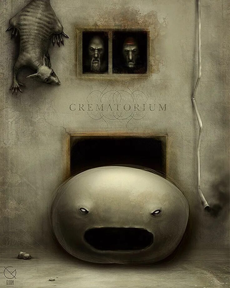 Anton Semenov (Антон Семёнов) Жуткое искусство, Искусство сюрреализма, Иллюстрац