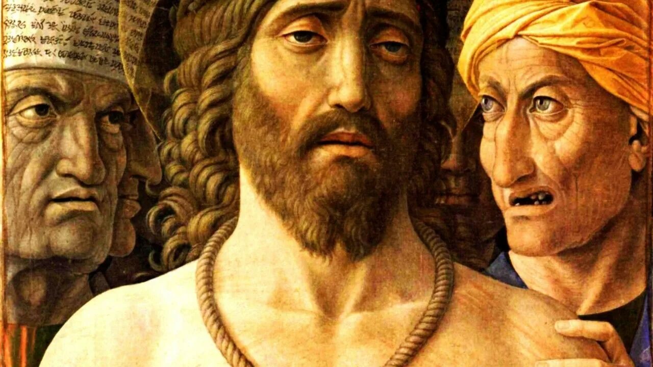 Се человек значение. Андреа мантенья ecce homo. андреа мантенья картина се человек. се человек. мантенья христос страдающий.