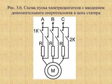 Сопротивление ротора двигателя