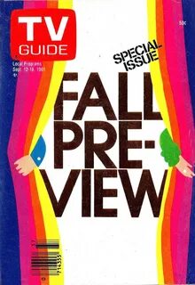 TV Guide Fall Preview covers.