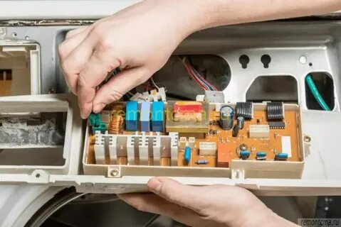 Снять панель управления стиральной машины lg