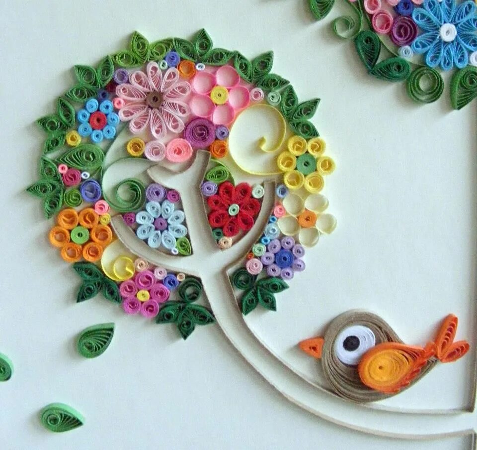 Поделки на тему лета. Квиллинг в саду. Поделки на тему цветочная фантазия. Аппликация квиллинг. Квиллинг цветы.