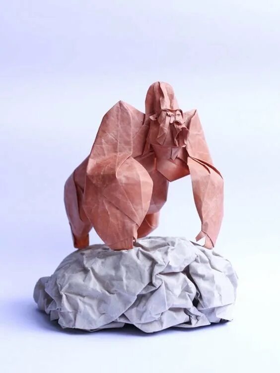 Смочь невероятно. Художник Нгуен Хунг Куонг. Скульптура из бумаги. Искусство оригами. Шедевры оригами.