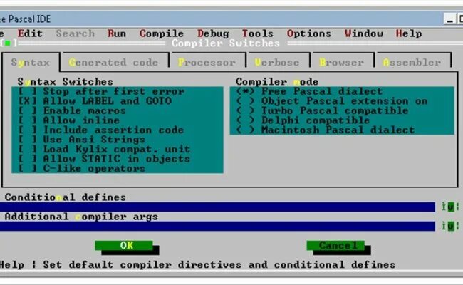 Ide для Паскаля. Pascal для windows 10