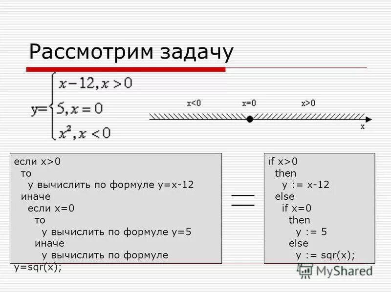 Вычислить 6 по формуле