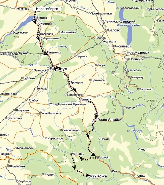 Бийск показать на карте. Новосибирск Горно Алтайск маршрут. Дорога Новосибирск Горно Алтайск. Новосибирск Горно Алтайск на карте. Бийск Новосибирск карта.