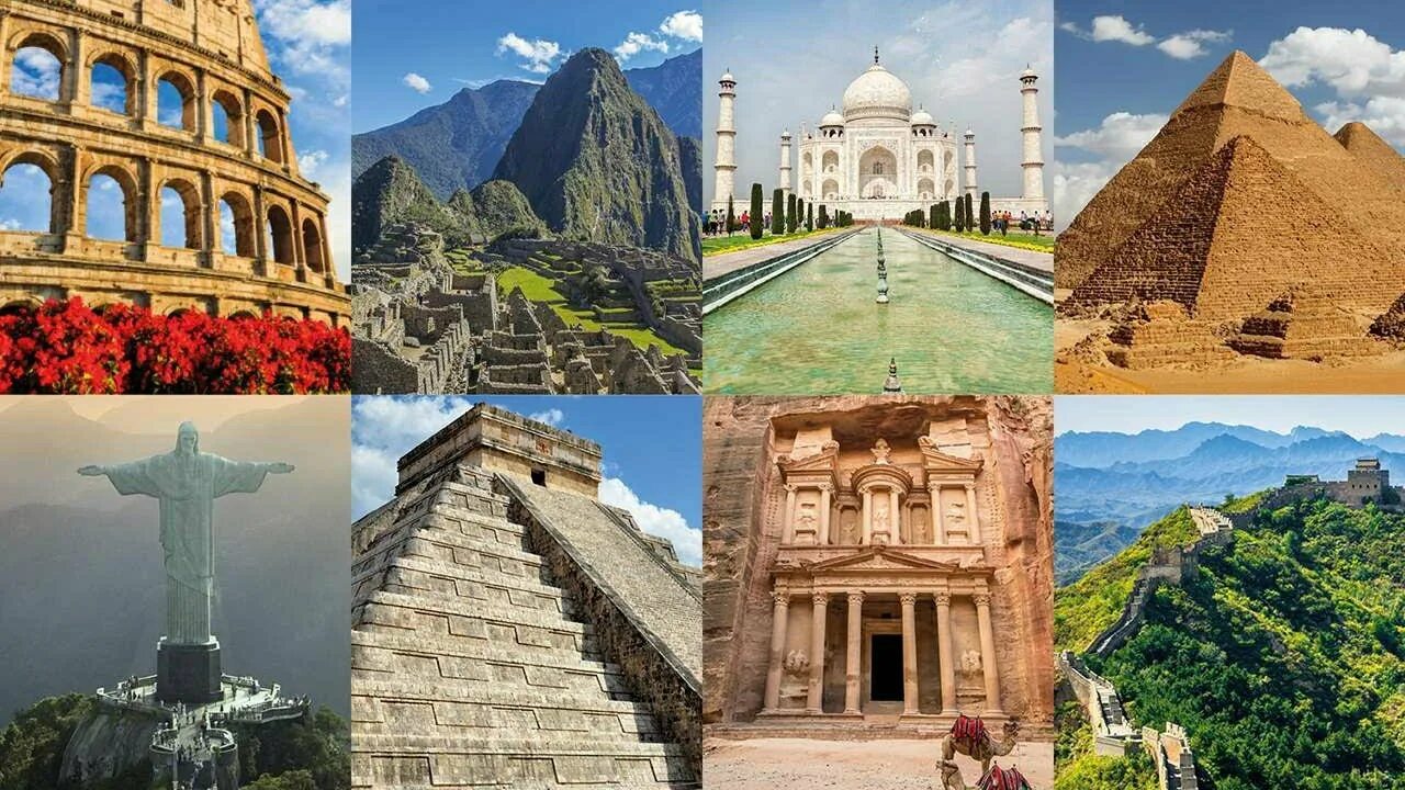 Seven wonders of the world are