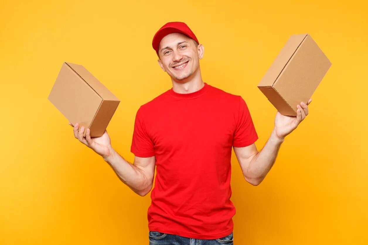 доставщик еды. форма доставщика. курьер dhl. курьер. курьер.