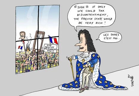 Французы карикатура