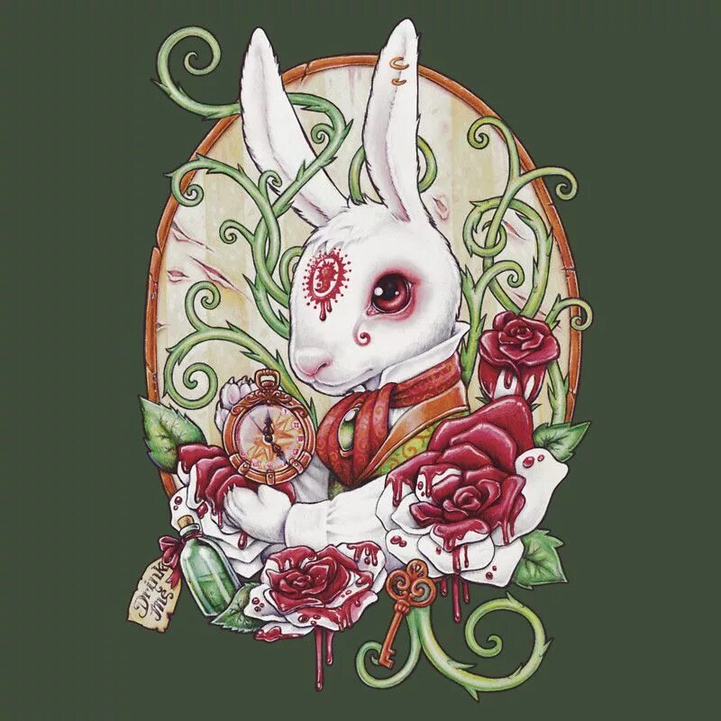 Алиса в стране чудес белый кролик арт. Кролик Алиса в стране чудес арт. Следуй за белым кроликом. Заяц из страны чудес арт. Rabbit hole by deco 27