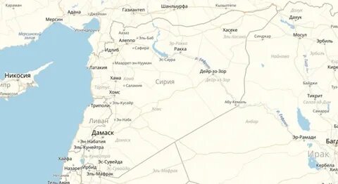 Дамаск столица какой страны на карте