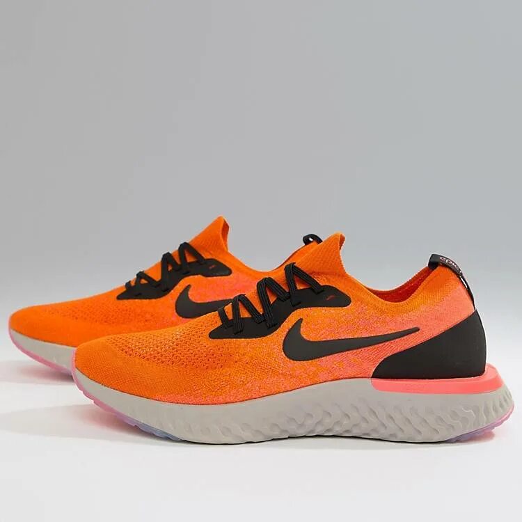 Nike Epic React Flyknit Orange. Кроссовки мужские Nike Epic React. Nike React оранжевые. Кроссовки Nike React Miler 2, черный/оранжевый. Кроссовки nike оранжевый