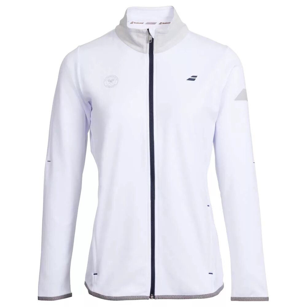 White jacket. Ветровка Babolat Core Club Jacket. Олимпийка Babolat. Babolat ветровка мужская. Wimbledon куртка белая.