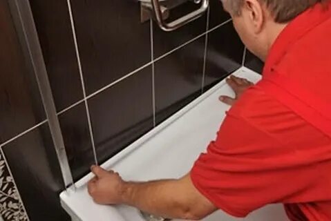 Установка ванной на уголки