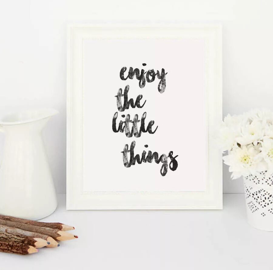 It s the little things. Enjoy the little things. The little things poster. Свечи enjoy the little things. Розовая Кружка enjoy the little things.