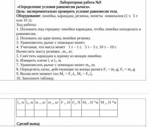 Лабораторная работа условие равновесия рычага. Лабораторная выявление условия равновесия рычага. Лабораторная работа выяснение условия равновесия рычага. Лабораторная выявление условия равновесия рычага таблица. Выяснение условия равновесия рычага вывод.