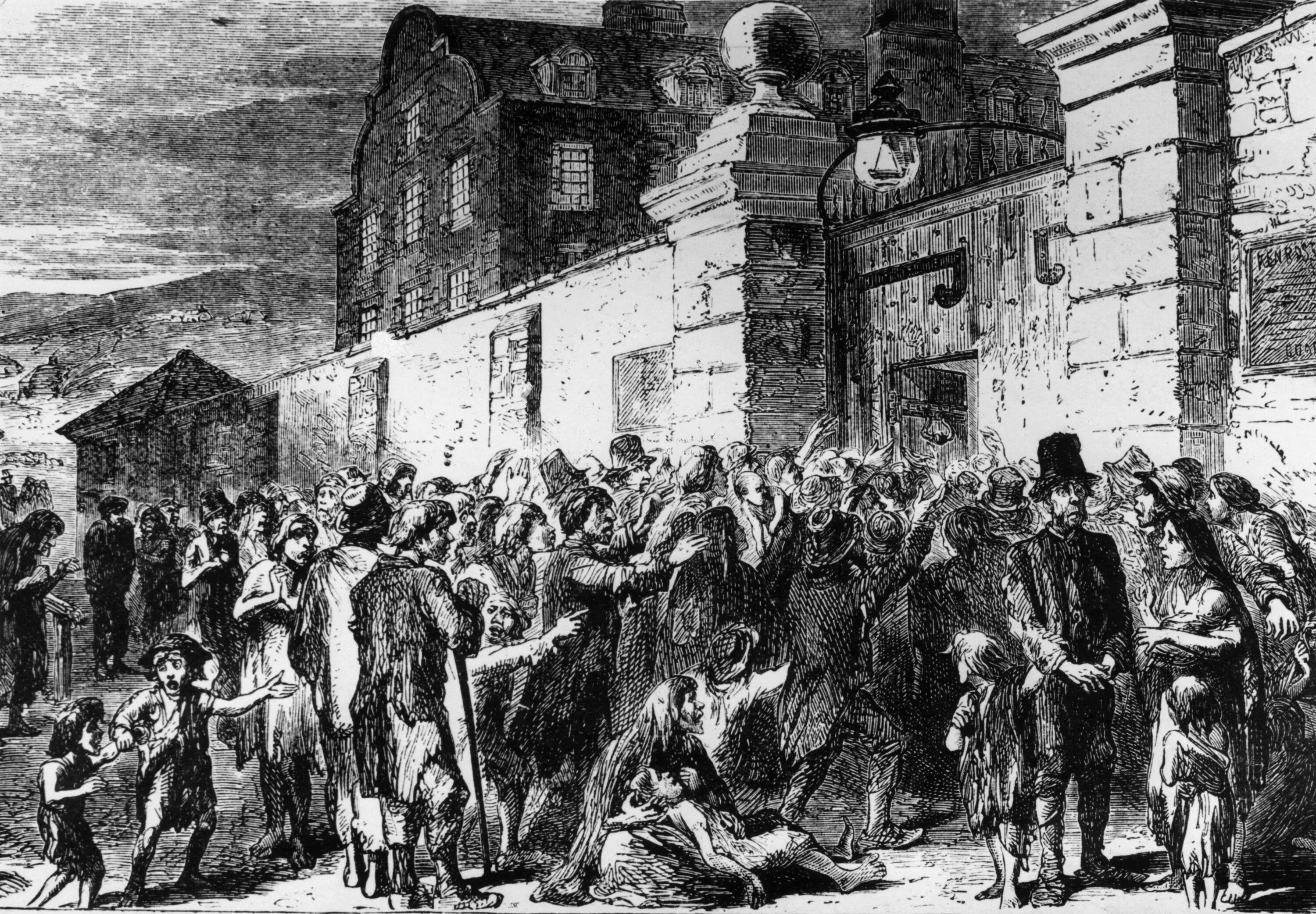 Неурожаи и массовый голод год. Голод в Ирландии 1845-1849. Великий голод в Ирландии. Картофельный голод 1845-1849. Великий голод в Ирландии 1842-1852.
