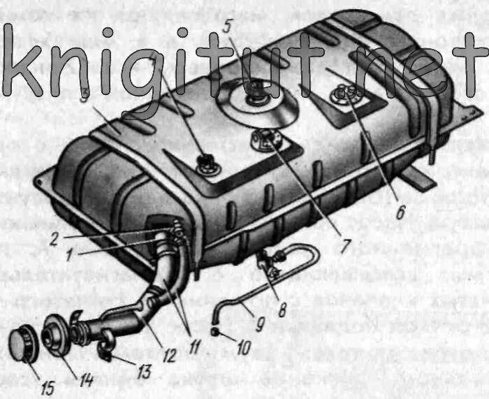 Как работают топливные баки. Бензобак ЗИЛ 130. Устройство топливного бака ЗИЛ-130. Конструкция топливного бака ГАЗ 3308. Конструкция топливного бака w463.