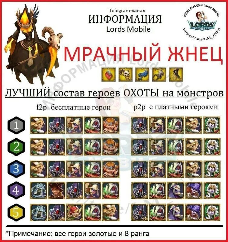 Кем бить адского драйвера. Мрачный жнец кем бить лорд мобайл. кем бить мрачного жнеца в лордс мобайл. мрачный жнец лордс мобайл. кем бить жнеца.