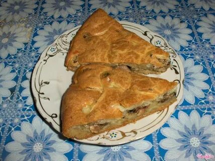 Пирог с сайрой тесто рецепт