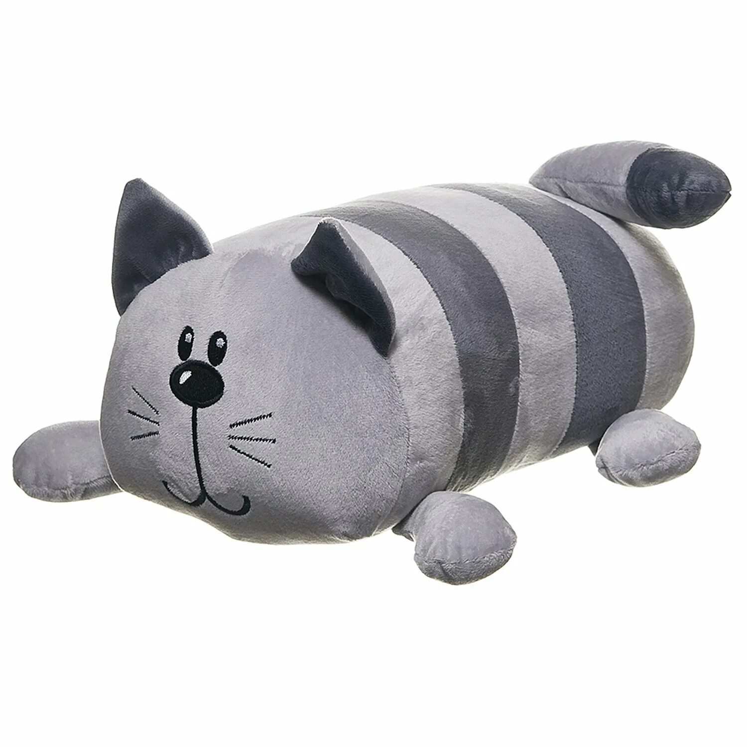Кот батон мягкая игрушка. Мягкая игрушка подушка кот батон. Плюшевый кот подушка. Антистресс подушка кот батон. Кот валик подушка.