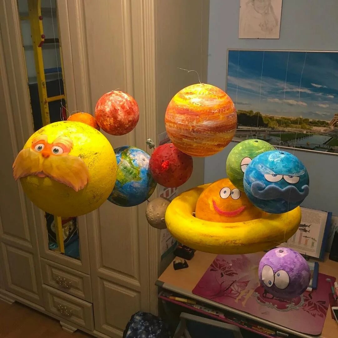 Планета воздушных шаров. Поделка планеты. Макет планеты. Поделка Солнечная система. Планета своими руками поделка.