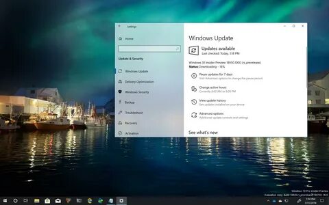 Windows 10 20h1