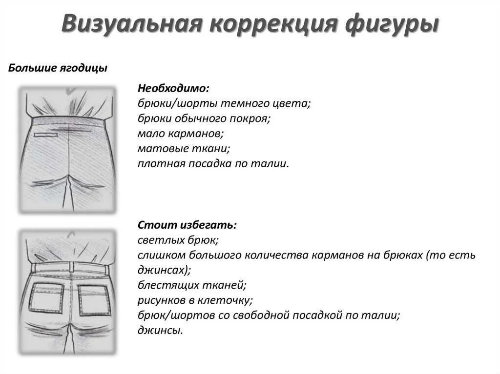 Коррекция фигуры одеждой приемы. Приемы визуальной коррекции фигуры. Корректировать одежды с помощью одежды. Способы визуальной коррекции фигуры. Способы коррекции фигуры в одежде.