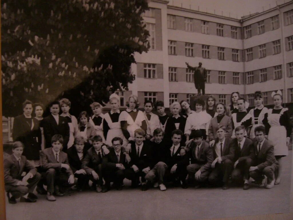 Выпуски школы фото 1991
