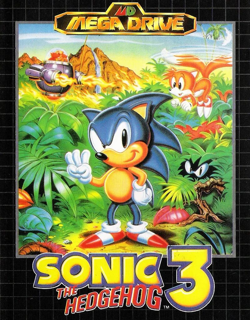 Игры соник сега 3. Sonic 3 Sega Mega Drive. Обложка Sonic 3 Mega Drive. Sonic 3 сега. Соник игра сега.