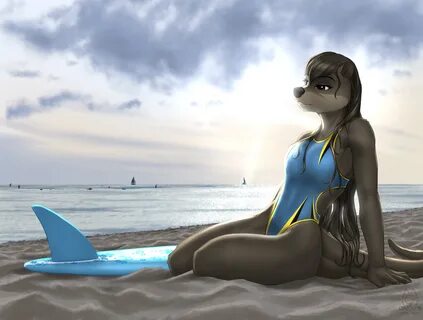 Wet furry