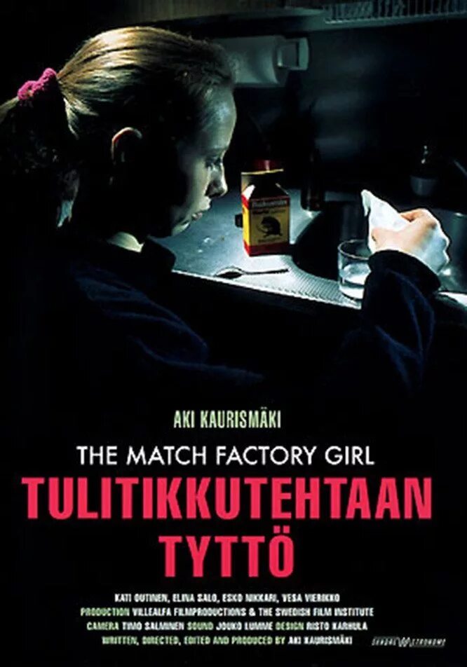 The match factory фильм. Лондонская рабочая спичечной фабрики. Девушка со спичечной фабрики рецензии. Девушка со спичечной фабрики. Кати оутинен 1990.