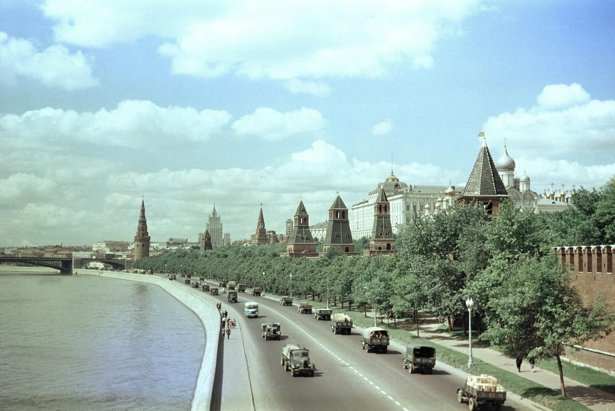 Кремлевская ссср. Архитектура СССР В фотографиях семена Фридлянда. Кремль Москва 1950. Москва в 50-е годы. Кремль СССР 1950.