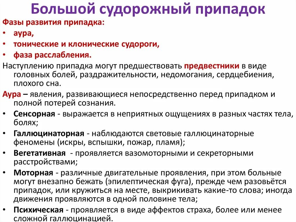 После эпилептический припадок. Клинические проявления эпилепсии. Большой эпилептический припадок. Основные симптомы эпилепсии. Фазы судрожногоприпадка.