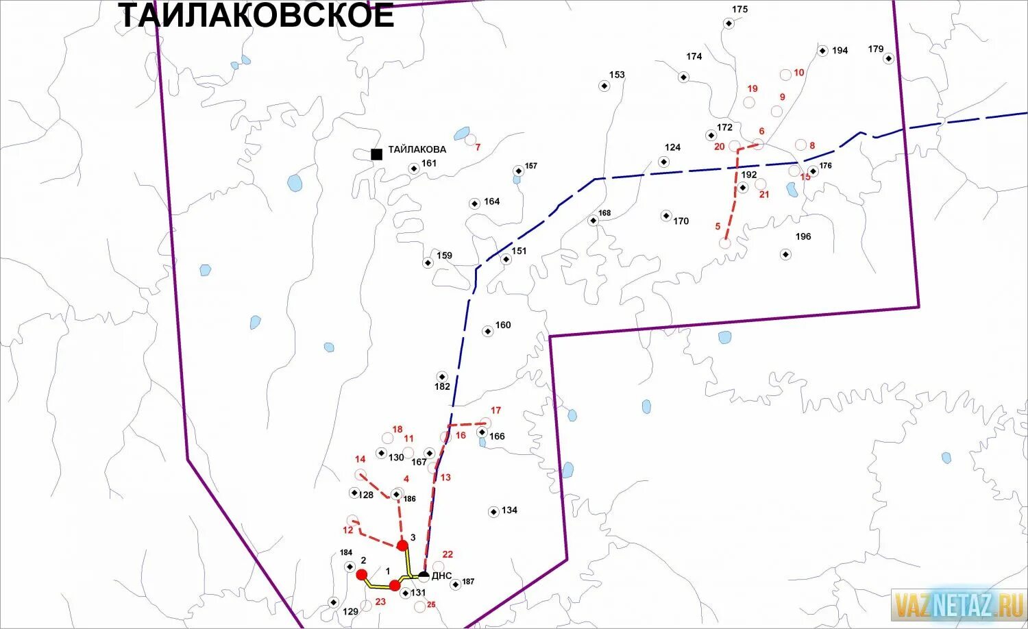 Карта дорог сургутнефтегаз. Тайлаковское месторождение карта кустов. Месторождения Тайлаковское месторождение карта. Тайлаковское месторождение кусты на карте. Схема кустов Приобского месторождения.