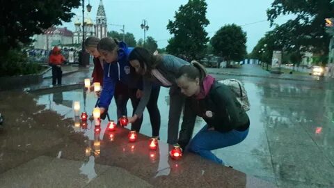Город скорбит